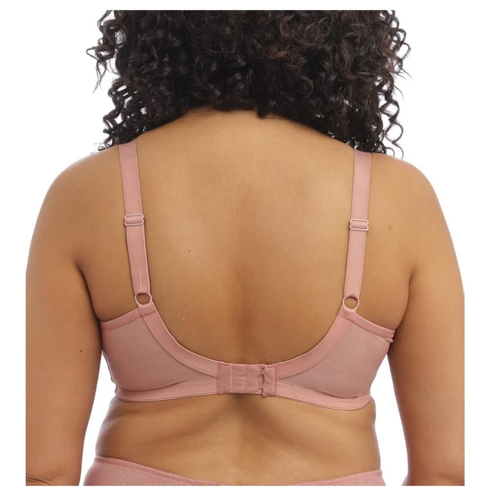 NWT Elomi Women's Brianna Underwire Strappy Plunge Bra Ash Rose 32JJ - Picture 2 of 5